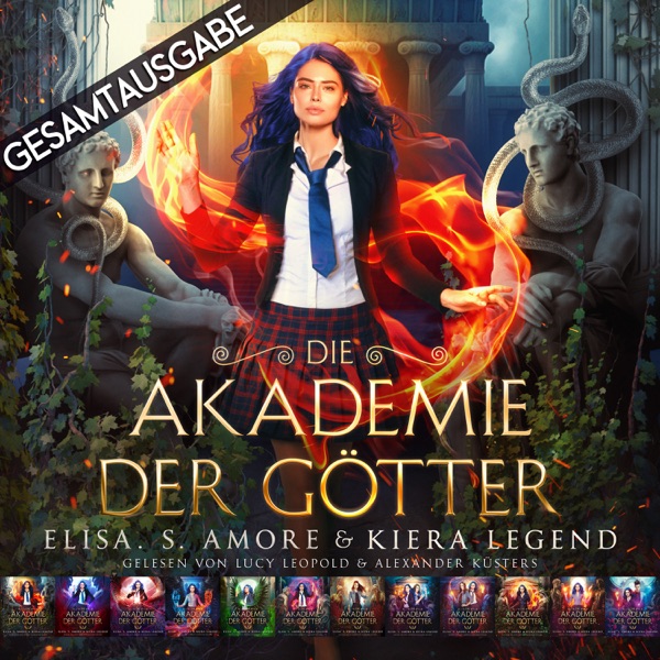 Cover Die Akademie der Götter - Gesamtausgabe
