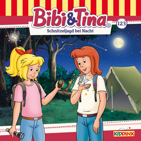 Cover Bibi & Tina, Folge 123: Schnitzeljagd bei Nacht