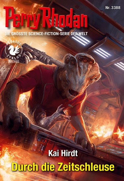 Cover Perry Rhodan 3388: Durch die Zeitschleuse