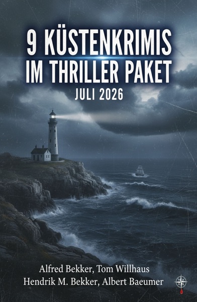 Cover 9 Küstenkrimis im Thriller Paket Juli 2026