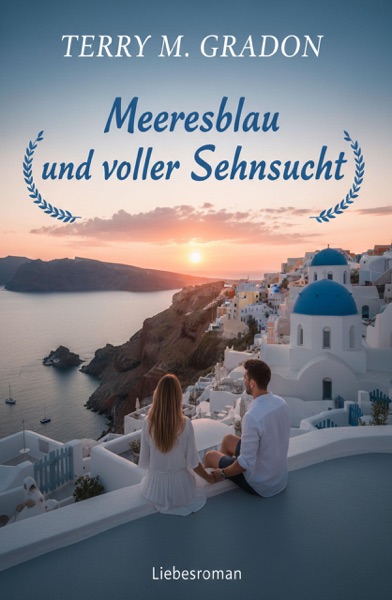 Cover Meeresblau und voller Sehnsucht: Liebesroman
