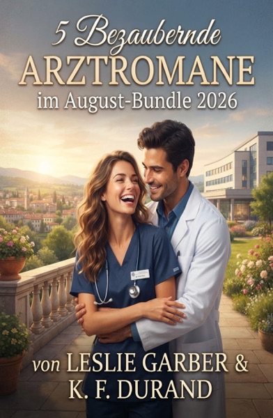 Cover 5 Bezaubernde Arztromane im August-Bundle 2026