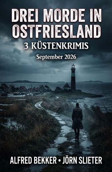 Cover Drei Morde in Ostfriesland: 3 Küstenkrimis