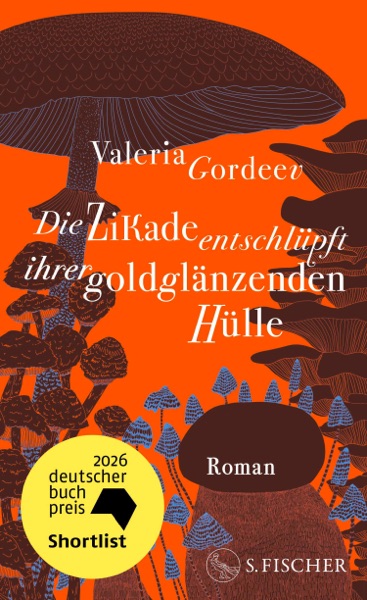 Cover Die Zikade entschlüpft ihrer goldglänzenden Hülle
