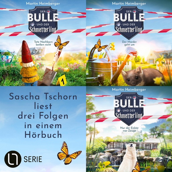 Cover Der Bulle und der Schmetterling - Folge 1-3, Sammelband 1 (Ungekürzt)
