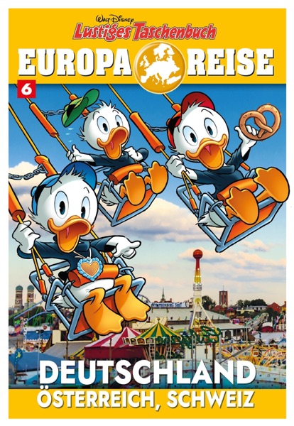 Cover Lustiges Taschenbuch Europareise 06