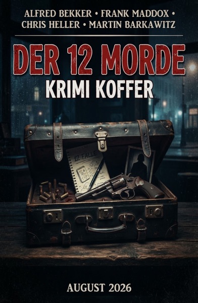 Cover Der 12 Morde Krimi Koffer August 2026